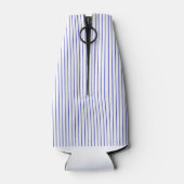 Poubelle bleu et blanc ou Glacière de bouteille (Dos)