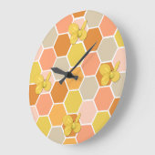 Poubelle de miel Beauté Horloge murale (Angle)