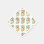 Poubelles et lapins, serviettes en papier lapin de (Coin)