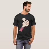 Pouce vers le haut signe main Oui D'accord Bon tra (Devant entier)