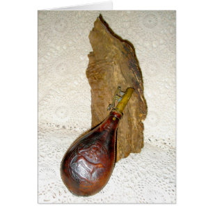 Poudre ancienne ou flacon de tir - Guerre civile