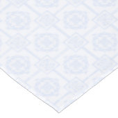 Poudre Bleu Bambou Motif asiatique nappe | Eleg (Angle)