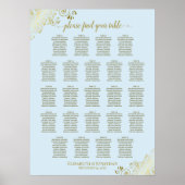 Poudre Bleu et Or 23 Tableau Mariage (Devant)