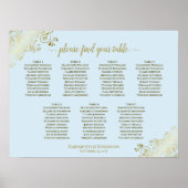 Poudre Bleu & Or 7 Tableau Mariage (Devant)