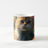 Poudre fect Chat Cartoon Mug (Centre)