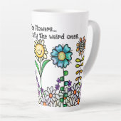 Poudre Fleur Latte Mug (Angle droit)