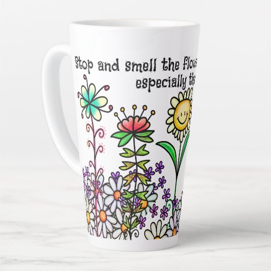 Poudre Fleur Latte Mug (Angle gauche)