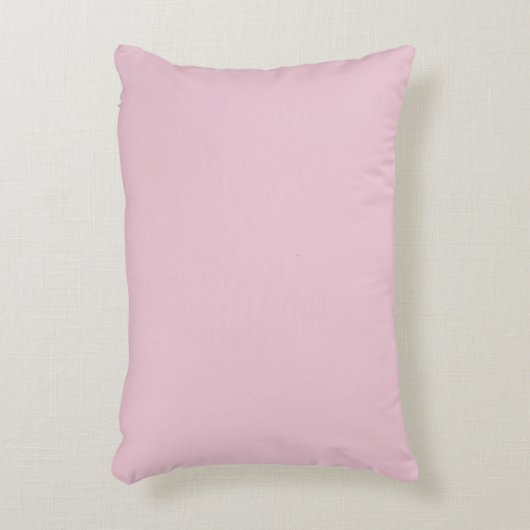 poudre rose clair couleur uni coussin (Devant(Vertical))