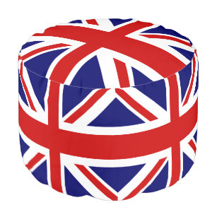 Pouf Drapeau britannique Union Jack