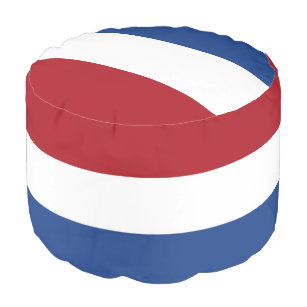 Pouf Drapeau de Pays-Bas patriotique