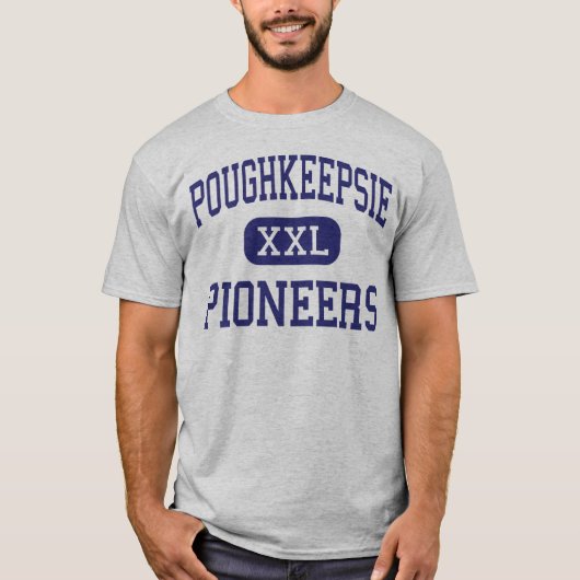 Poughkeepsie - Pioneers - High - Poughkeepsie T-shirt (Voorkant)