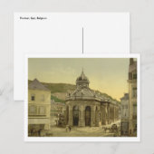 Pouhon, Spa, Liege, België Briefkaart (Voorkant / Achterkant)