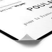 Poulain & Steer corset en Poster (Hoek)