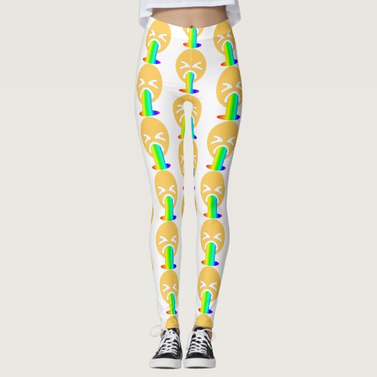 poule arc-en-ciel leggings (Devant)
