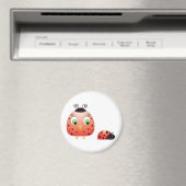 poule B a Ladybug Magnet (In Situ (Lave-vaisselle))