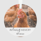 poule commémorative de la photo de mémoire amoureu (dos)
