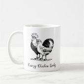 Poule folle Lady Mug (Gauche)