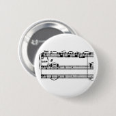 Poulenc Organ Concerto Ronde Button 5,7 Cm (Voorkant /achterkant)