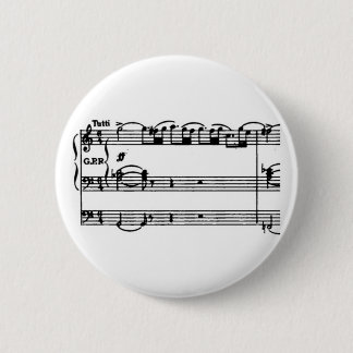 Poulenc Organ Concerto Ronde Button 5,7 Cm