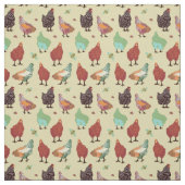 Poules de fantaisie, abeilles, tissu de (Échantillon)