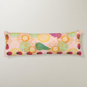 Poules et fruits du jardin Corps de coussin (Dos)