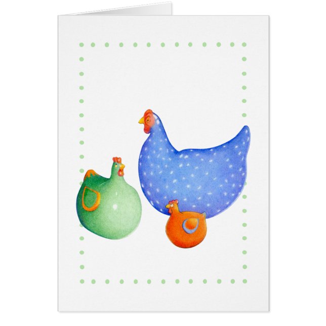 Poules françaises (Devant)