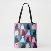 Poules Peintes Sacs à Main (Devant)
