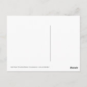 Poulet blanc sur cartes postales vertes (Dos)