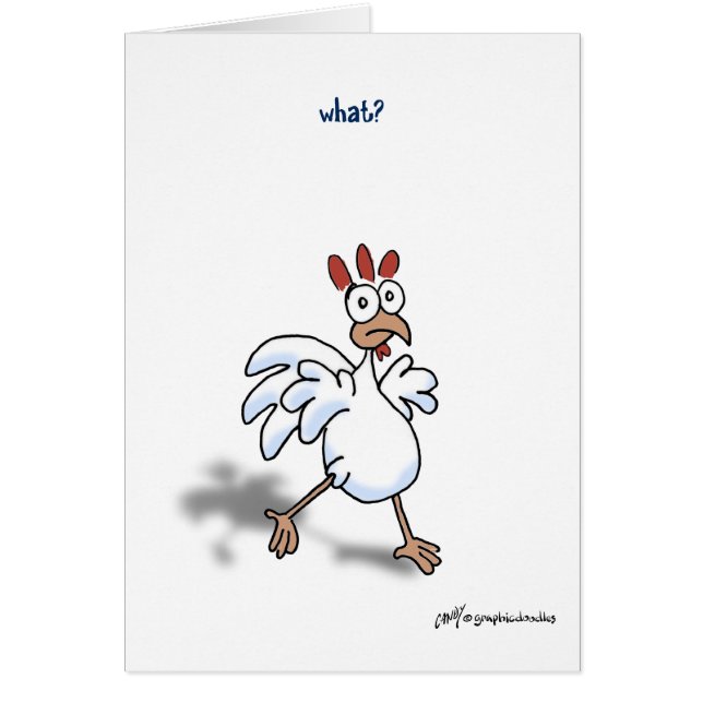 poulet ce qui ? carte ! (Devant)