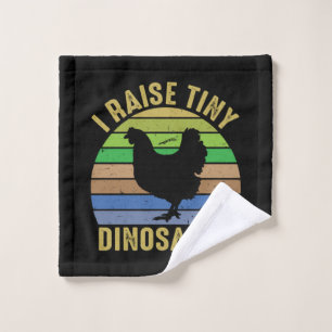 Poulet D'Art Je Soulève De Minuscules Dinosaures