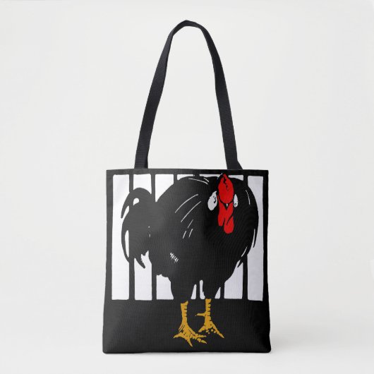 Poulet de coq de bois victorien sur sac (Devant)