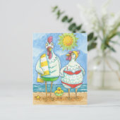 POULET DE LA MER, CARTE POSTALE FAMILIALE (Debout devant)