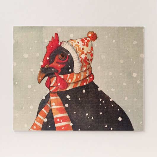 Poulet d'hiver 540 pièce Puzzle (Horizontal)