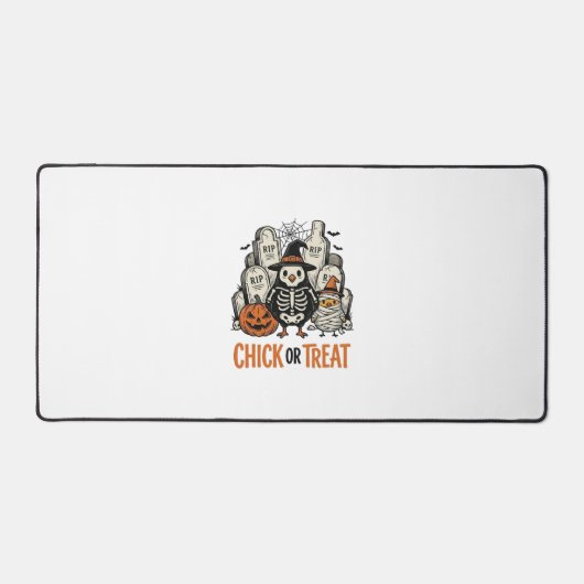 Poulet drôle ou traiter Graphique de poulet Hallow (Recto)