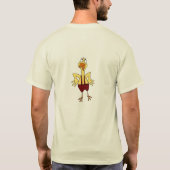 Poulet en rage #3 T-shirt | inkletween.com (Dos)