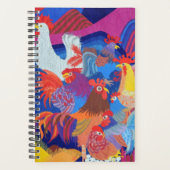 Poulet et coqs (Devant)