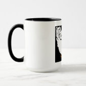 Poulet et oeuf de sciage victorien sur la Mug (Gauche)