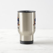Poulet fou ! Tasse de voyage (Centre)