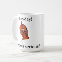 Poulet, mardi ! Es-tu sérieuse ? Mug