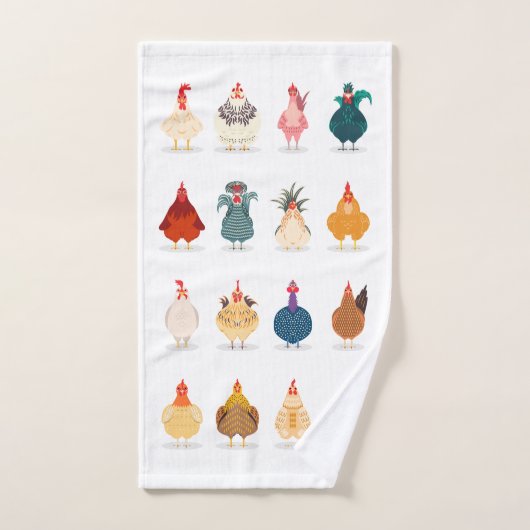  Poulet mou (Serviette à main)