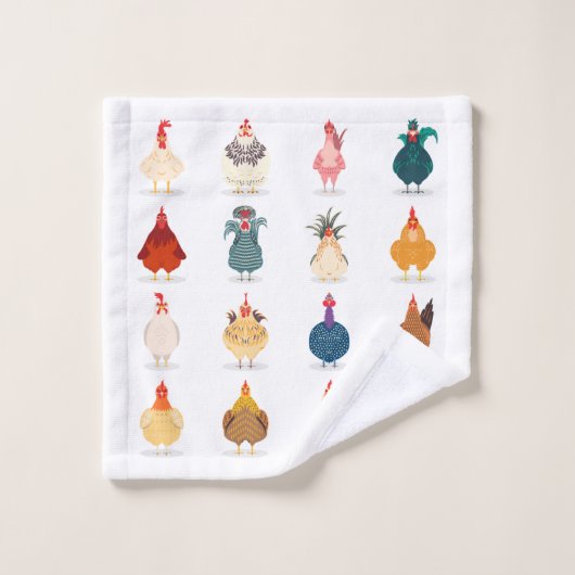  Poulet mou (Gant de toilette)