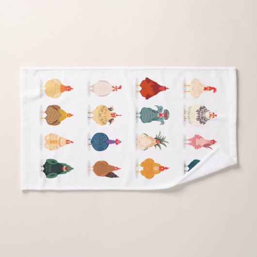  Poulet mou (Serviette à main)