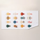  Poulet mou (Serviette de bain)