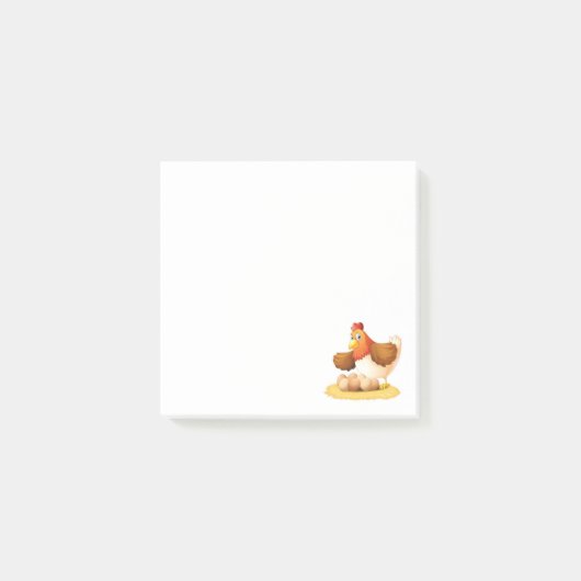 Poulet n'OEufs Post-it® Notes (Devant)