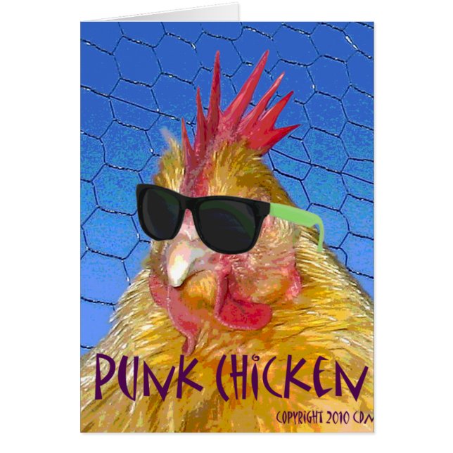 Poulet punk (Devant)