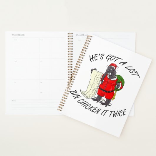 Poulet Santa Bin  (Devant avec enveloppe)