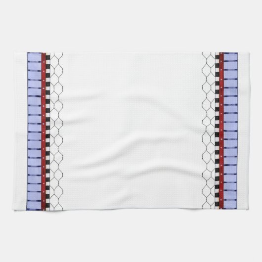 Poulet - Serviette de cuisine (Horizontal)