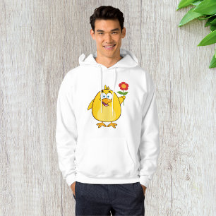 Poulet Tenant Un Sweat - shirt à capuche Fleur Men