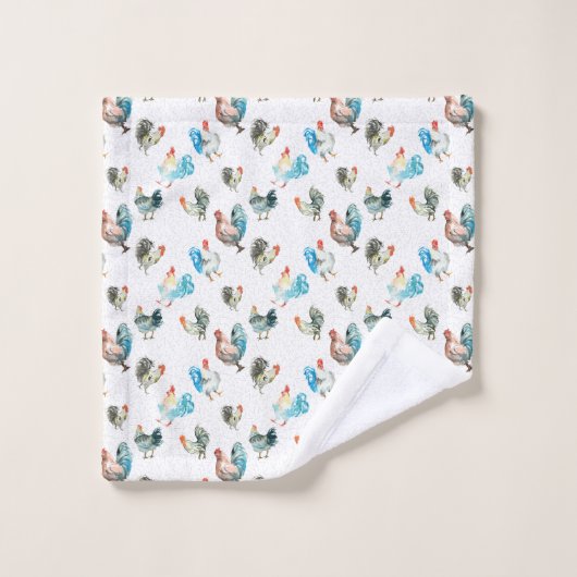 Poulets Amateurs De Poules De Pays (Gant de toilette)