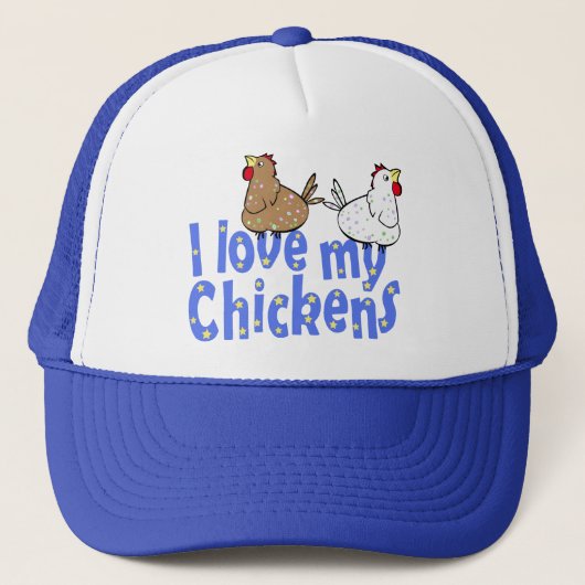 Poulets d'amour - casquette (Devant)